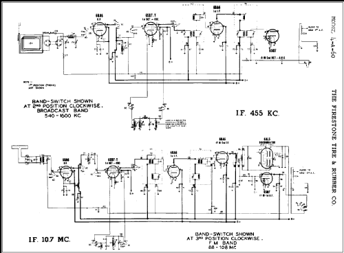 4-A-60 Ch= 307-8-9047A; Firestone Tire & (ID = 284931) Radio