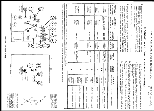 4-A-62 'The Marlborough' Code 307-8-9039-A; Firestone Tire & (ID = 333676) Radio