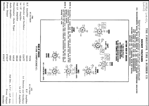 4-A-62 'The Marlborough' Code 307-8-9039-A; Firestone Tire & (ID = 333679) Radio