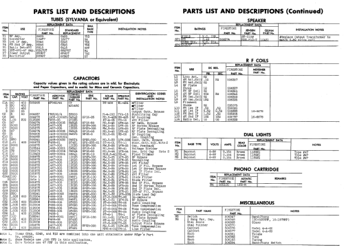 4-A-62 'The Marlborough' Code 307-8-9039-A; Firestone Tire & (ID = 568200) Radio