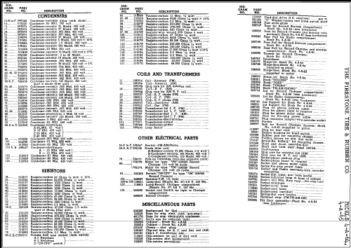 4-A-64 'The Contemporary' Code 307-8-9039XC; Firestone Tire & (ID = 285151) Radio