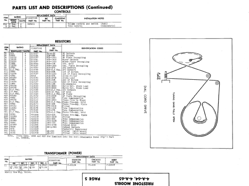 4-A-64 'The Contemporary' Code 307-8-9039XC; Firestone Tire & (ID = 568217) Radio