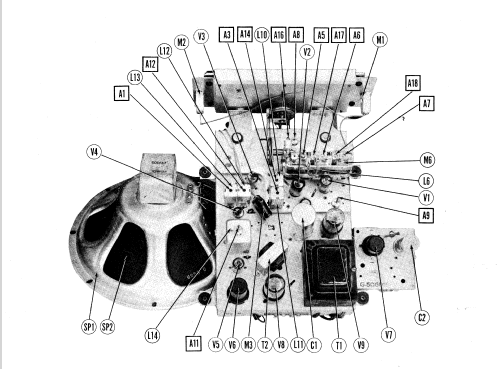 4-A-64 'The Contemporary' Code 307-8-9039XC; Firestone Tire & (ID = 568219) Radio