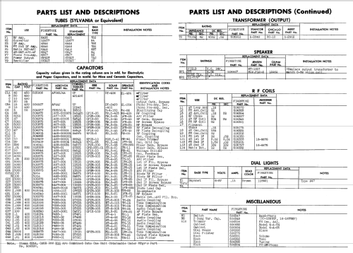 4-A-65 'The Canterbury' Code 307-8-9039XD; Firestone Tire & (ID = 568234) Radio