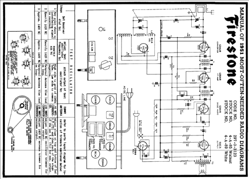 4-A-85 Code 297- 0-3123; Firestone Tire & (ID = 134866) Radio