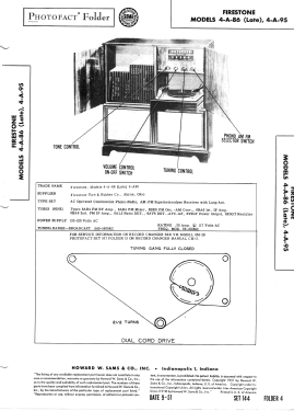 4-A-86 ; Firestone Tire & (ID = 2953542) Radio