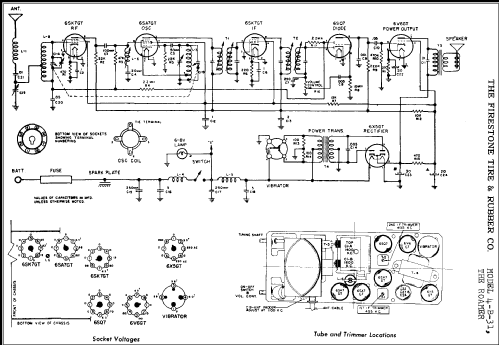 4-B-31 'The Roamer' ; Firestone Tire & (ID = 285343) Autoradio