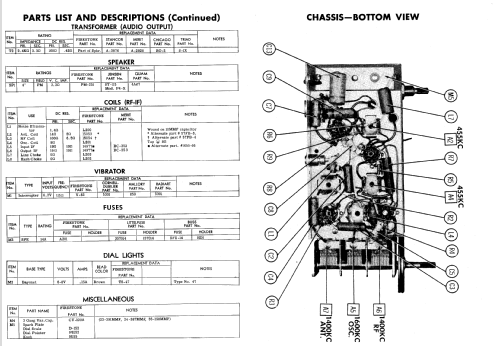 4-B-67 Code 120-2-F152; Firestone Tire & (ID = 566931) Car Radio