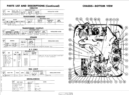 4-B-6 Air Chief Code 117-7-PM18; Firestone Tire & (ID = 568255) Car Radio