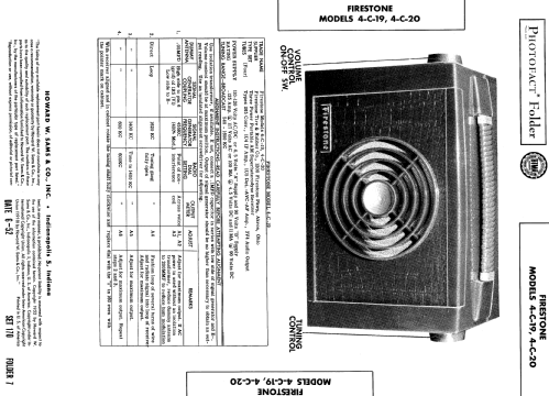 4-C-19 'The Caravan' ; Firestone Tire & (ID = 567675) Radio