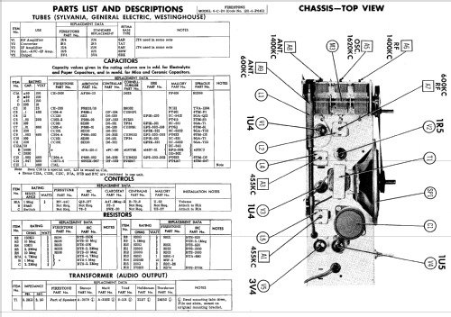 4-C-24 Code 120-4-P64U; Firestone Tire & (ID = 567021) Radio