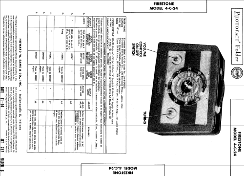 4-C-24 Code 120-4-P64U; Firestone Tire & (ID = 567023) Radio