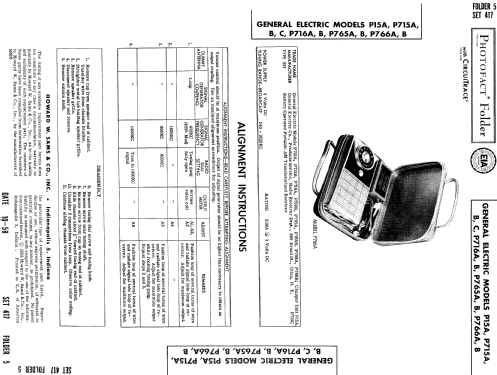 P766A ; General Electric Co. (ID = 772275) Radio