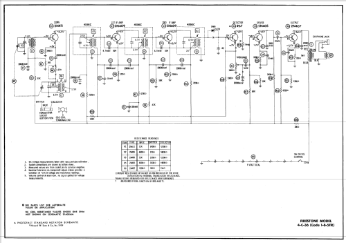 4-C-36 Code 18-5TR; Firestone Tire & (ID = 640416) Radio