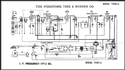 7396-1; Firestone Tire & (ID = 427024) Car Radio