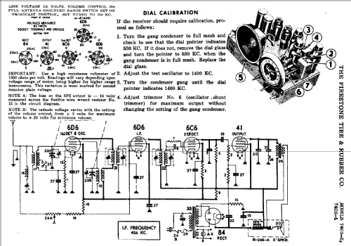 7405-2 Air Chief ; Firestone Tire & (ID = 720748) Radio