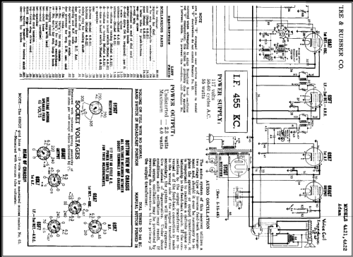 Air Chief 4-A-22 'Adam' Code 5-5-9001B; Firestone Tire & (ID = 457907) Radio