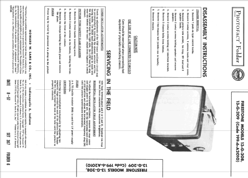 Firestone 13-G-208 Code 199-6-A2010; Firestone Tire & (ID = 2418482) Television