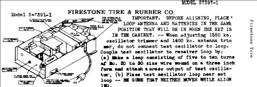 S7397-1 Air Chief Ch= E442; Firestone Tire & (ID = 720775) Radio