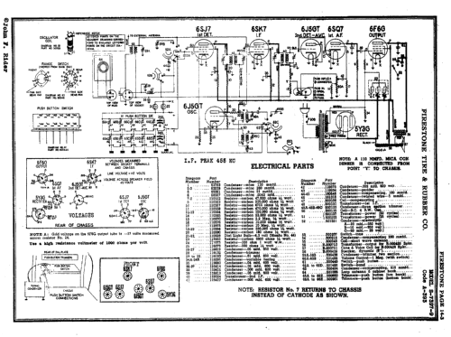 S7397-9 Code A-393; Firestone Tire & (ID = 349858) Radio