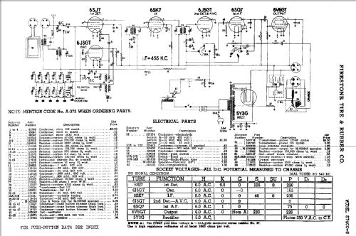 S7400-6 Code A-373; Firestone Tire & (ID = 722841) Radio