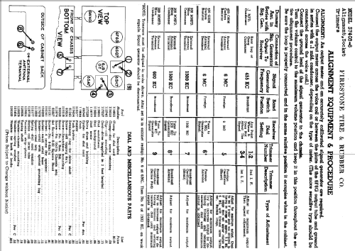 S7403-8 ; Firestone Tire & (ID = 723875) Radio