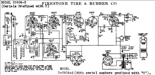 S7404-2C ; Firestone Tire & (ID = 724307) Radio