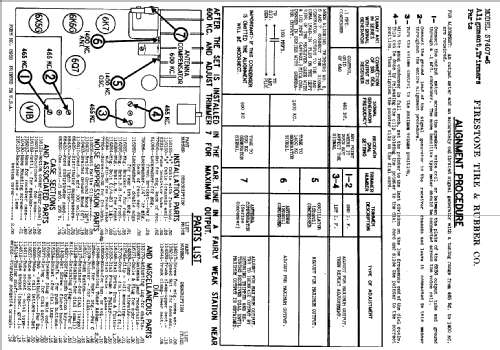 S7407-6 ; Firestone Tire & (ID = 725404) Car Radio