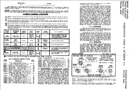 S7425-9 Air Chief Ch= R317; Firestone Tire & (ID = 726275) Radio