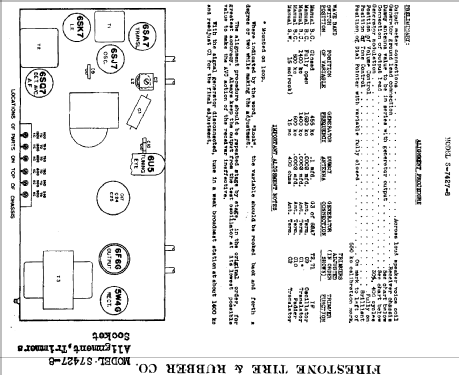 S7427-8 ; Firestone Tire & (ID = 726858) Radio