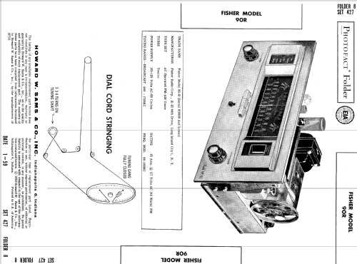 90-R ; Fisher Radio; New (ID = 1346780) Radio