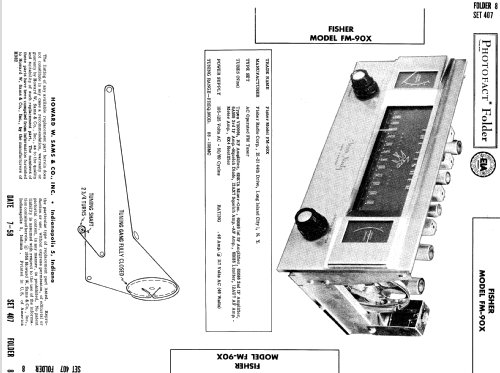 FM-90X ; Fisher Radio; New (ID = 808236) Radio