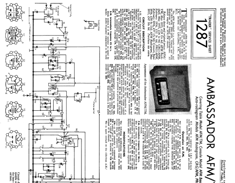 Ambassador AFM/TM; Ambassador brand, R. (ID = 2285610) Radio