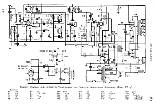 PA146 ; Ambassador brand, R. (ID = 728926) Radio