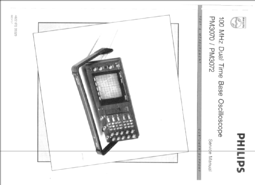 Oscilloscope 100 MHz PM3070; Philips; Eindhoven (ID = 1945085) Equipment