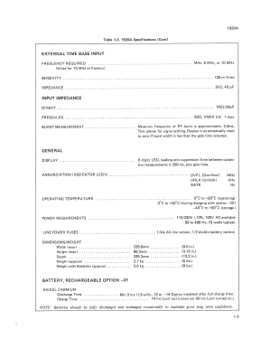 Multi-Counter 1900A; Fluke, John, Mfg. Co (ID = 2949940) Ausrüstung