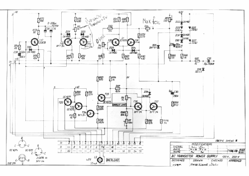 Stab. Power Supply TR-9160; Fok-Gyem Szövetkezet (ID = 2523744) A-courant