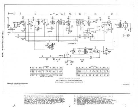 8072 8A-18805-A; Ford Motor Co. (ID = 1389311) Car Radio