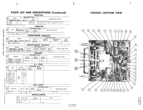 8072 8A-18805-A; Ford Motor Co. (ID = 1389314) Car Radio