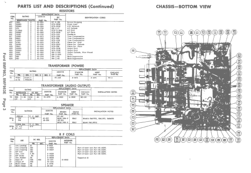 8ML985Z ; Ford Motor Co. (ID = 1567549) Car Radio