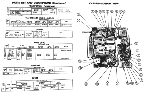 FAD-18805-D Ch= 3SF755; Ford Motor Co. (ID = 2599128) Car Radio