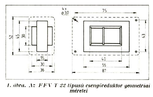 Csengő Transzformátor - Belltrafo T22; Fövárosi (ID = 2767071) A-courant