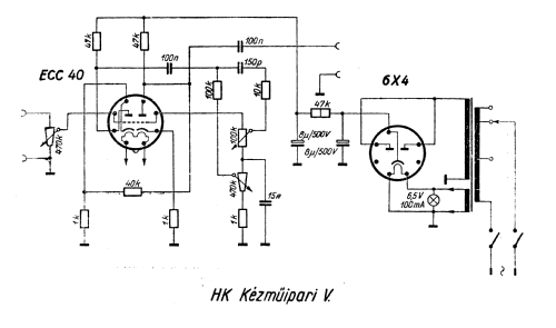 Amplifier HK; Fövárosi XI. ker (ID = 2627973) Ampl/Mixer