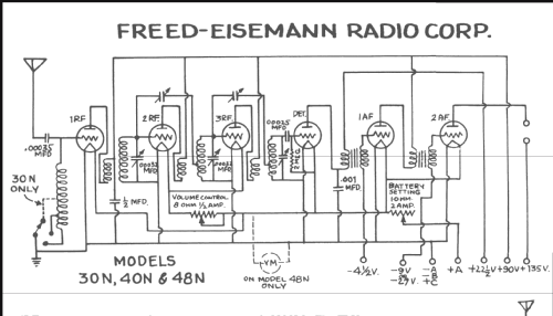 40 ; Freed-Eisemann Radio (ID = 218358) Radio