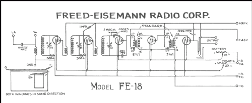 FE18 ; Freed-Eisemann Radio (ID = 218351) Radio