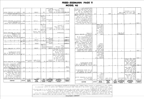 46 ; Freed-Eisemann Radio (ID = 594482) Radio