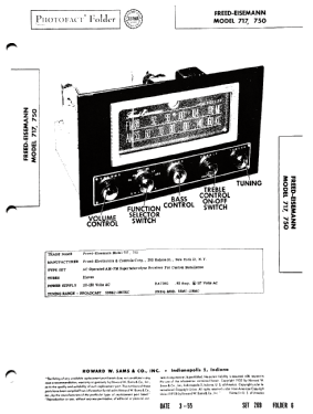 717 ; Freed-Eisemann Radio (ID = 2977958) Radio