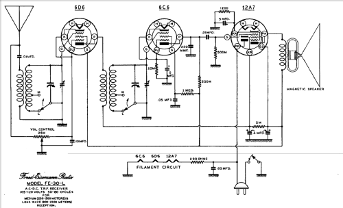 FE-30-L ; Freed-Eisemann Radio (ID = 418390) Radio