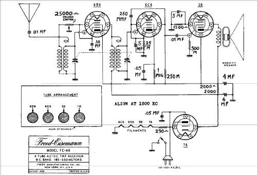 FE-48 ; Freed-Eisemann Radio (ID = 418628) Radio