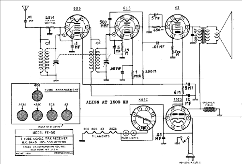 FE-50 ; Freed-Eisemann Radio (ID = 418397) Radio